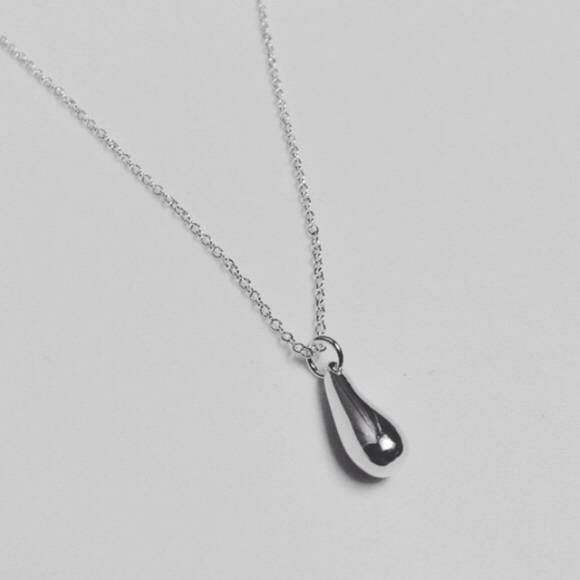 Jewelry - Silver Drop Necklace
